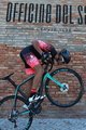 BIANCHI MILANO Rövid ujjú kerékpáros mez - PEDASO - rózsaszín/fekete