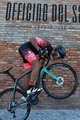 BIANCHI MILANO Rövid ujjú kerékpáros mez - PEDASO - rózsaszín/fekete