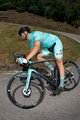 BIANCHI MILANO Rövid kerékpáros nadrág kantárral - PELAU - fekete/világoskék