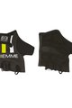Kerékpáros kesztyű rövid ujjal - STRAPS - fekete/fehér/sárga