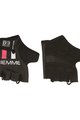 Kerékpáros kesztyű rövid ujjal - STRAPS - rózsaszín/fekete/fehér