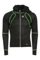 BIEMME Kerékpáros dzseki béléssel - NINJA - fekete/zöld
