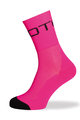 BIOTEX Klasszikus kerékpáros zokni - F. MESH - rózsaszín