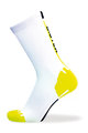 BIOTEX Klasszikus kerékpáros zokni - RACE - sárga/fehér