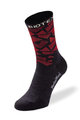 Biotex zokni - MERINO - piros/fekete