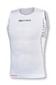 BIOTEX Ujjatlan kerékpáros póló - SEAMLESS - fehér