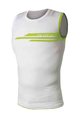 BIOTEX Kerékpáros fehérnemű póló - IMPACT - fehér/zöld
