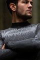 BIOTEX Hosszú ujjú kerékpáros póló - 3D TURTLENECK - fekete