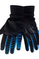 BIOTEX Kerékpáros kesztyű hosszú ujjal - SUPERWARM - kék/fekete