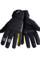BIOTEX Kerékpáros kesztyű hosszú ujjal - EXTRAWINTER - fekete/sárga