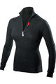 BIOTEX Hosszú ujjú kerékpáros póló - REFLEX WARM LADY - fekete