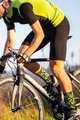 BIOTEX Klasszikus kerékpáros zokni - MERINO - sárga/fekete