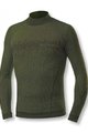 BIOTEX Hosszú ujjú kerékpáros póló - 3D TURTLENECK - zöld