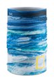 BUFF Kerékpáros nyakmelegítő - COOLNET UV® NAT.GEO. - világoskék/kék