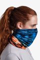 BUFF Kerékpáros nyakmelegítő - COOLNET UV® EDUR - narancssárga/kék