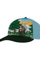 BUFF Kerékpáros sapka - TRUCKER BEAR - narancssárga/fekete/zöld