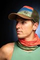 BUFF Kerékpáros sapka - TRUCKER PANORÁMA - narancssárga/kék/zöld