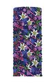 BUFF Kerékpáros nyakmelegítő - ECOSTRETCH FLOWERS - kék/rózsaszín/lila