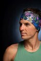 BUFF Kerékpáros fejpánt - COOLNET UV FLOWERS - lila/kék/rózsaszín