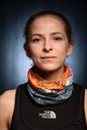 BUFF Kerékpáros nyakmelegítő - ECOSTRETCH RYSY - szürke/narancssárga/zöld