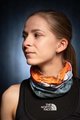 BUFF Kerékpáros nyakmelegítő - ECOSTRETCH RYSY - szürke/narancssárga/zöld