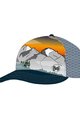 BUFF Kerékpáros sapka - TRUCKER RYSY - narancssárga/szürke