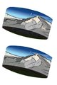 BUFF Kerékpáros fejpánt - COOLNET UV® KRIVÁŇ - szürke/kék