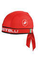 CASTELLI Kerékpáros bandana - LIGHT HEAD - piros