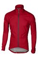 CASTELLI Kerékpáros vízálló esőkabát - EMERGENCY RAIN - piros