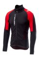 CASTELLI Kerékpáros dzseki béléssel - MORTIROLO V - piros/fekete