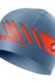 CASTELLI Kerékpáros sapka - ARRIVO 3 THERMO - narancssárga/kék