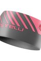 CASTELLI Kerékpáros fejpánt - ARRIVO 3 THERMO - rózsaszín/szürke