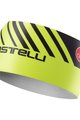 CASTELLI Kerékpáros fejpánt - ARRIVO 3 THERMO - sárga/fekete