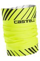 CASTELLI Kerékpáros nyakmelegítő - ARRIVO 3 THERMO - fekete/sárga