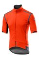 CASTELLI Kerékpáros dzseki béléssel - PERFETTO ROS CONVERT - narancssárga