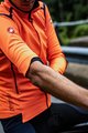 CASTELLI Kerékpáros dzseki béléssel - PERFETTO ROS CONVERT - narancssárga