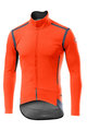 CASTELLI Kerékpáros dzseki béléssel - PERFETTO ROS - narancssárga