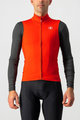 CASTELLI Kerékpáros mellény - PRO THERMAL MID - piros