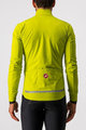 CASTELLI Kerékpáros dzseki béléssel - GO WINTER - sárga