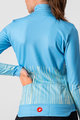 CASTELLI Hosszú ujjú kerékpáros mez - SORPRESA LADY WINTER - világoskék
