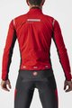 CASTELLI Kerékpáros dzseki béléssel - ALPHA RoS 2 - piros
