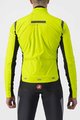 CASTELLI Kerékpáros dzseki béléssel - ALPHA RoS 2 - sárga