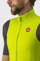 CASTELLI Kerékpáros mellény - PRO THERMAL MID - sárga