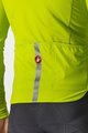 CASTELLI Hosszú ujjú kerékpáros mez - PRO THERMAL - sárga