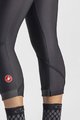 CASTELLI 3/4-es kerékpáros nadrág kantár nélkül - VELOCISSIMA THERM W - fekete