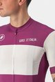 CASTELLI Rövid ujjú kerékpáros mez - GIRO D'ITALIA 2024 - fehér/lila