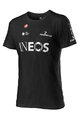 CASTELLI Rövid ujjú kerékpáros póló - TEAM INEOS 2020 - fekete