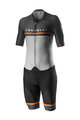 CASTELLI Kerékpáros overall - SANREMO 4 SPEED - fekete/szürke