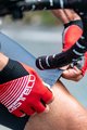 CASTELLI Kerékpáros kesztyű rövid ujjal - COMPETIZIONE - piros