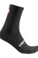 CASTELLI Klasszikus kerékpáros zokni - PRO LADY - fekete